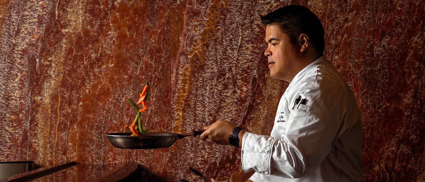 Chef Ventura Brings his Filipino Heritage to Residents at Inspīr